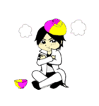 良知真次 公式似顔絵スタンプ（個別スタンプ：21）