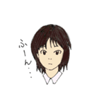 女の子の気持ち ＃002（個別スタンプ：1）