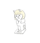 おしゃれまえがみーぬ（個別スタンプ：10）