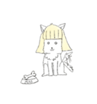 おしゃれまえがみーぬ（個別スタンプ：21）