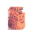 サクゴロウ絵手紙スタンプ（個別スタンプ：1）