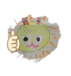 サクゴロウ絵手紙スタンプ（個別スタンプ：18）