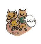 サクゴロウ絵手紙スタンプ（個別スタンプ：21）