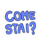 POPイタリア語 単語（個別スタンプ：2）