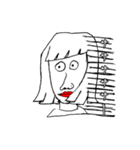 使い勝手のいい顔たち（個別スタンプ：15）