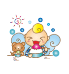 可愛い癒しの天使の丁寧挨拶スタンプ（個別スタンプ：24）