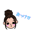 女の子たちのセリフスタンプ（個別スタンプ：1）