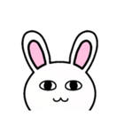 いちごとうさぎのスタンプ（個別スタンプ：12）