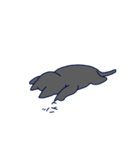 バイト辞めたいねこ（個別スタンプ：24）