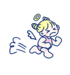 天使の日常会話スタンプ（個別スタンプ：4）