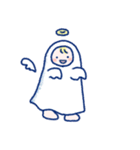 天使の日常会話スタンプ（個別スタンプ：12）