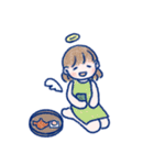 天使の日常会話スタンプ（個別スタンプ：27）