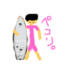 オヤジサーファー（個別スタンプ：3）