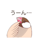 日常使い文鳥（個別スタンプ：8）