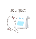 日常使い文鳥（個別スタンプ：25）