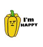 ネイティブな真顔の野菜達（個別スタンプ：22）