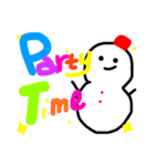 雪だるまくんたち（個別スタンプ：15）