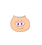 ぶた物語1（個別スタンプ：4）