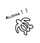 ALOHA！！！！（個別スタンプ：1）