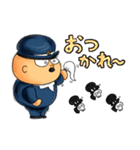 ボロネーゼ大佐とイカスミス 日常スタンプ（個別スタンプ：11）