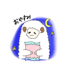 もふもふ「ひつじさん」（個別スタンプ：5）