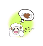 もふもふ「ひつじさん」（個別スタンプ：15）