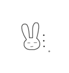 うさぎのチワワ（個別スタンプ：4）