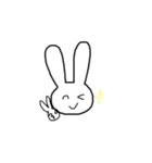 うさぎのチワワ（個別スタンプ：5）