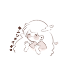 てんしちゃんとあくまちゃん。（個別スタンプ：9）