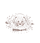 てんしちゃんとあくまちゃん。（個別スタンプ：16）