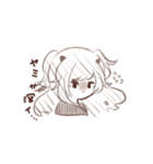 てんしちゃんとあくまちゃん。（個別スタンプ：18）