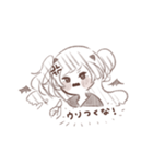 てんしちゃんとあくまちゃん。（個別スタンプ：24）