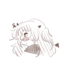 てんしちゃんとあくまちゃん。（個別スタンプ：32）