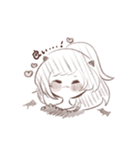 てんしちゃんとあくまちゃん。（個別スタンプ：34）