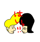 カラフルレディ（個別スタンプ：3）