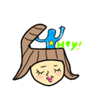 カラフルレディ（個別スタンプ：5）