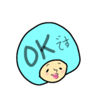 カラフルレディ（個別スタンプ：7）