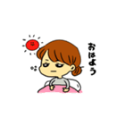 眼鏡彼氏との日常（個別スタンプ：13）