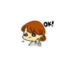 眼鏡彼氏との日常（個別スタンプ：18）