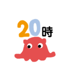 ＼めんだこさん／～時間～（個別スタンプ：20）