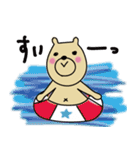 くぅまの夏スタンプ（個別スタンプ：6）