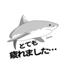 映画好きのためのサメスタンプ 年末年始（個別スタンプ：11）