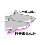映画好きのためのサメスタンプ 年末年始（個別スタンプ：18）