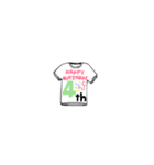 誕生日シャツ（個別スタンプ：4）