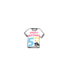 誕生日シャツ（個別スタンプ：5）