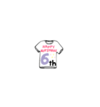 誕生日シャツ（個別スタンプ：6）