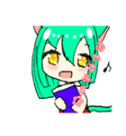 りゆんちゃんスタンプ♡（個別スタンプ：8）
