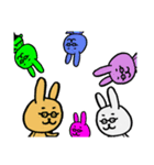うさぎさんだよお（個別スタンプ：4）