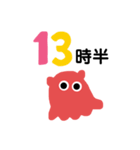 ＼めんだこさん／～〇時半～（個別スタンプ：13）