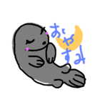 手描き動物のあいさつ（個別スタンプ：2）